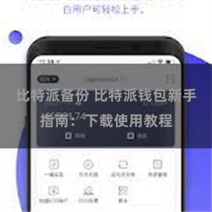 比特派备份 比特派钱包新手指南：下载使用教程