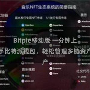 Bitpie移动版 一分钟上手比特派钱包，轻松管理多链资产