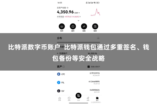 比特派数字币账户  比特派钱包通过多重签名、钱包备份等安全战略