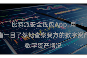 比特派安全钱包App  用户不错一目了然地查察我方的数字资产情况