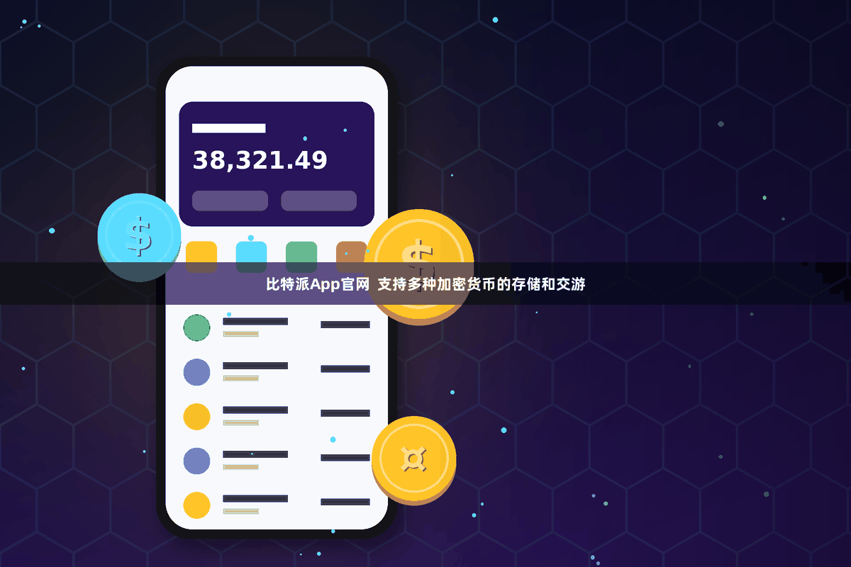 比特派App官网  支持多种加密货币的存储和交游